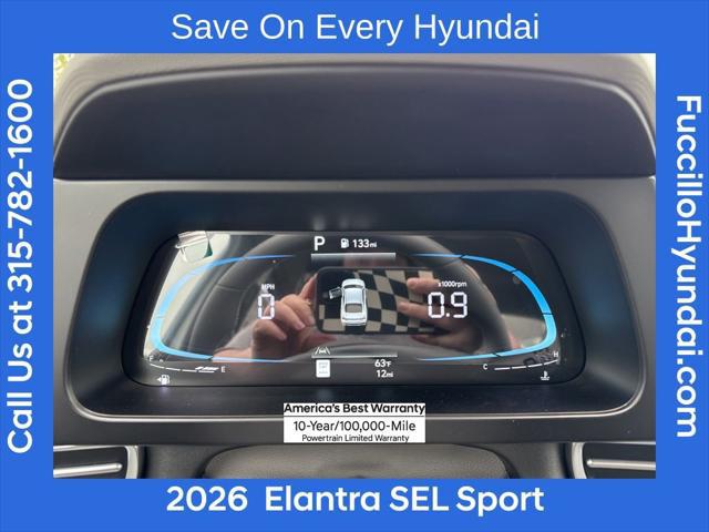 2026 Hyundai Elantra SEL Sport