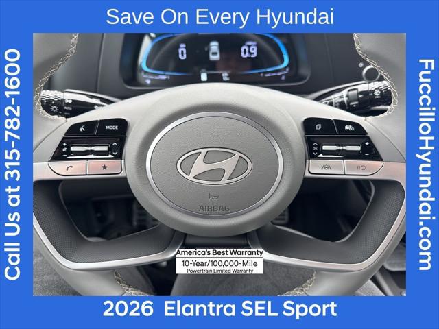 2026 Hyundai Elantra SEL Sport