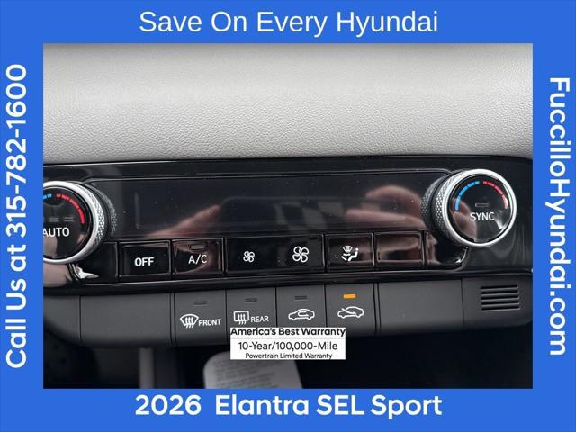 2026 Hyundai Elantra SEL Sport