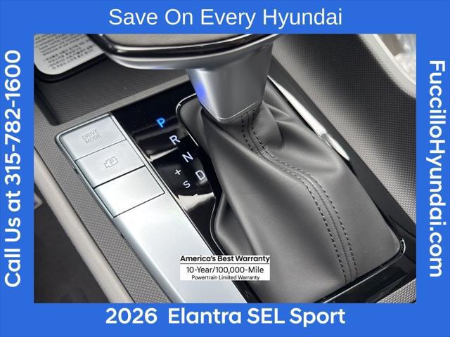 2026 Hyundai Elantra SEL Sport