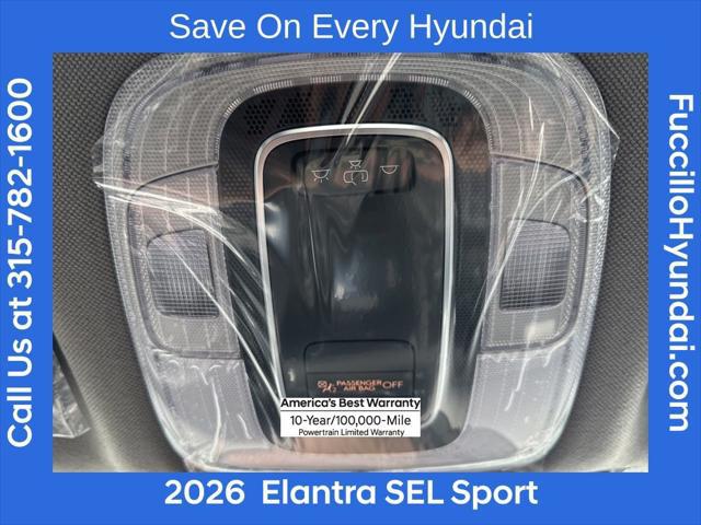 2026 Hyundai Elantra SEL Sport