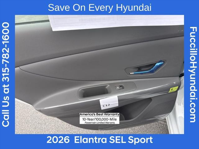 2026 Hyundai Elantra SEL Sport