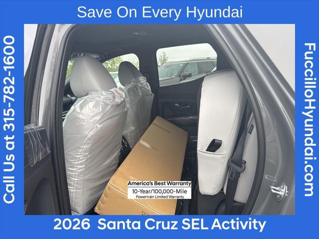2026 Hyundai Santa Cruz SEL Activity