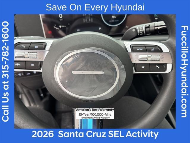 2026 Hyundai Santa Cruz SEL Activity
