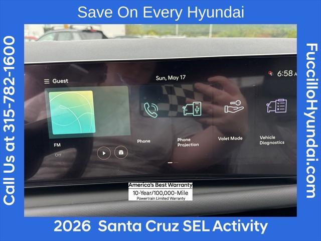 2026 Hyundai Santa Cruz SEL Activity