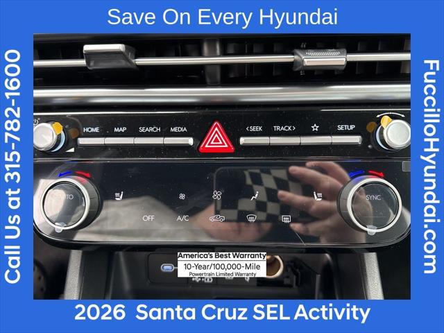 2026 Hyundai Santa Cruz SEL Activity