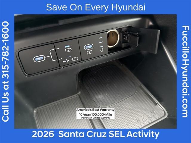2026 Hyundai Santa Cruz SEL Activity