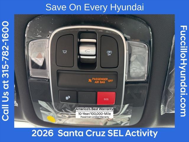 2026 Hyundai Santa Cruz SEL Activity