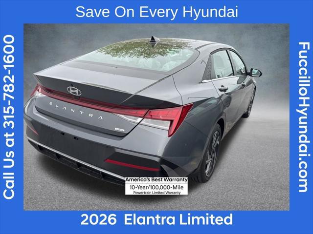 2026 Hyundai Elantra Hybrid Limited