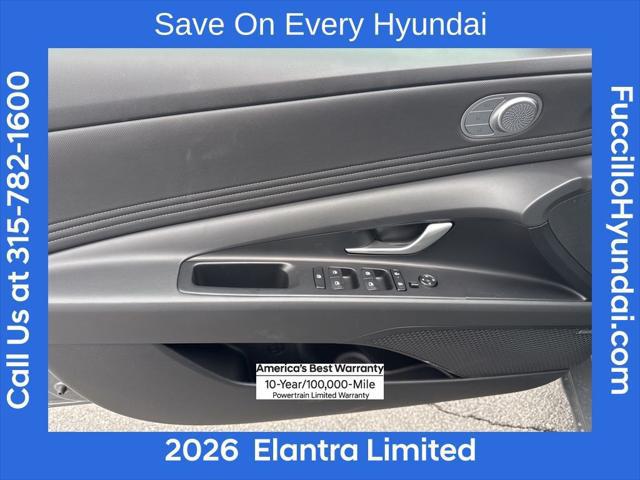 2026 Hyundai Elantra Hybrid Limited