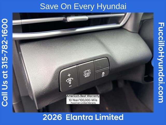 2026 Hyundai Elantra Hybrid Limited