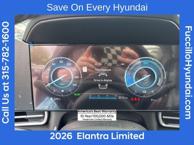 2026 Hyundai Elantra Hybrid Limited