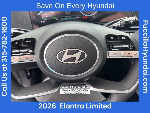 2026 Hyundai Elantra Hybrid Limited
