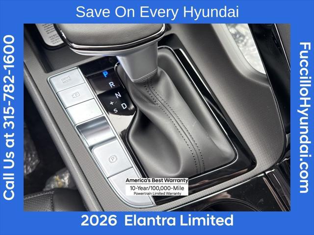 2026 Hyundai Elantra Hybrid Limited