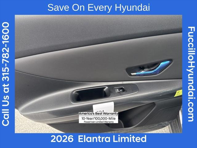 2026 Hyundai Elantra Hybrid Limited