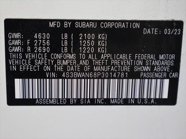 2023 Subaru Legacy Limited