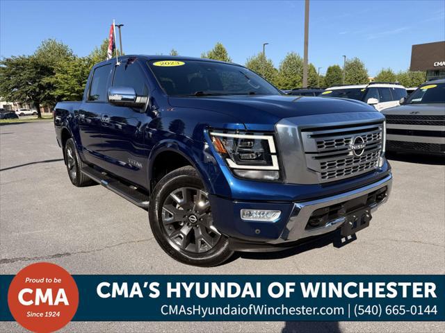 2023 Nissan Titan Crew Cab Platinum Reserve 4x4 for sale in WINCHESTER, VA