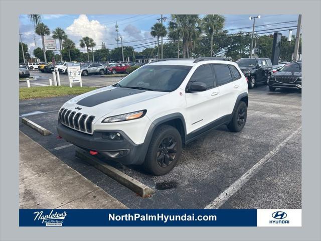 2018 Jeep Cherokee Trailhawk 4x4 for sale in LAKE PARK, FL