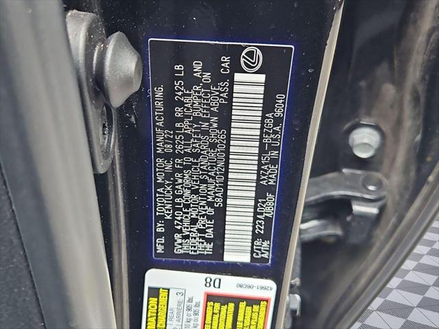 2022 Lexus ES 250 250