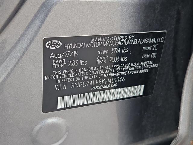 2019 Hyundai Elantra SE