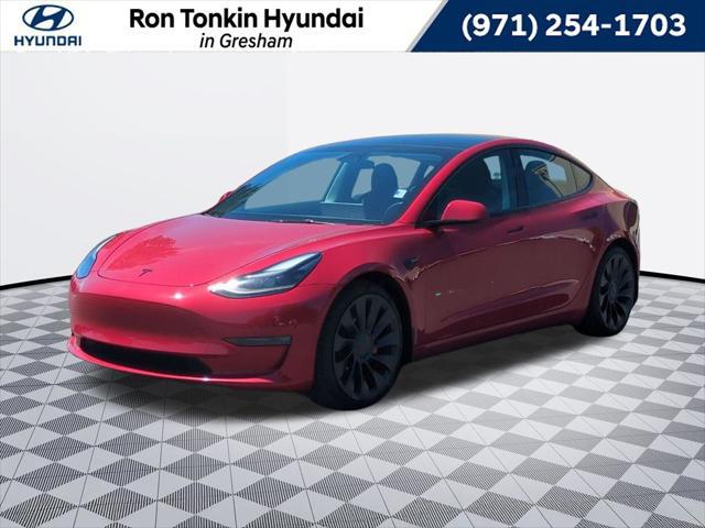 2023 Tesla Model 3 Performance Dual Motor All-Wheel Drive for sale in GRESHAM, OR