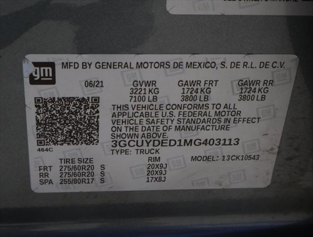 2021 Chevrolet Silverado 1500 4WD Crew Cab Short Bed LT