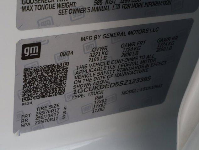 2025 Chevrolet Silverado 1500 4WD Crew Cab Standard Bed LT