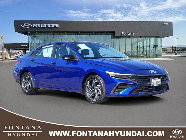 2025 Hyundai Elantra Hybrid SEL Sport for sale in FONTANA, CA