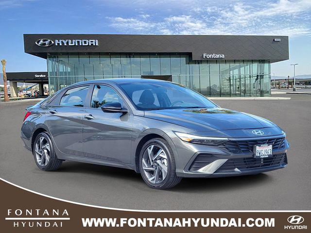 2025 Hyundai Elantra Hybrid SEL Sport for sale in FONTANA, CA