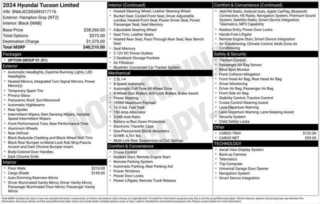 2024 Hyundai Tucson Limited