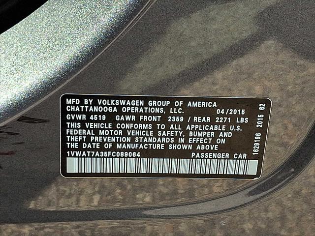 2015 Volkswagen Passat 1.8T Limited Edition