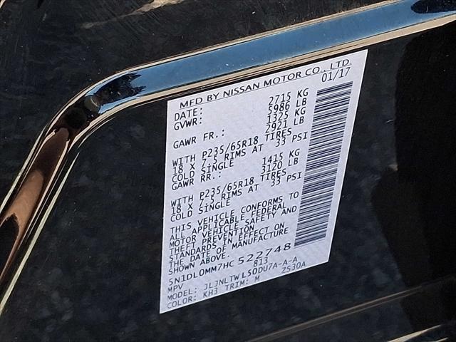 2017 INFINITI QX60 Unknown