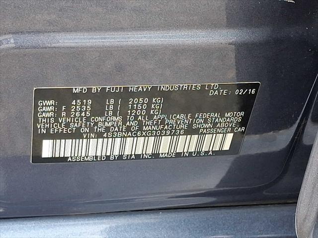 2016 Subaru Legacy 2.5i Premium