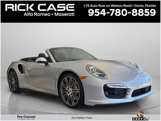 2015 Porsche 911 Turbo for sale in Davie, FL