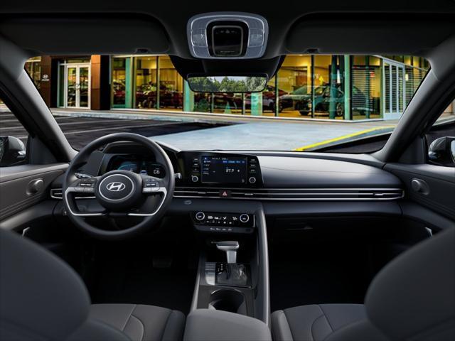 2026 Hyundai Elantra Hybrid Blue