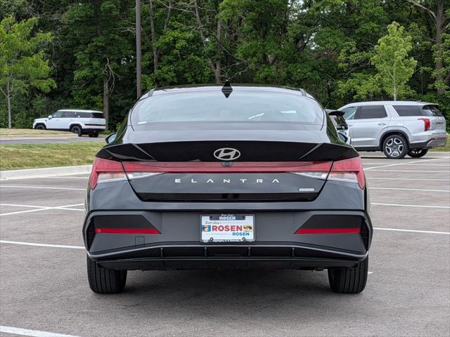 2026 Hyundai Elantra Hybrid Blue