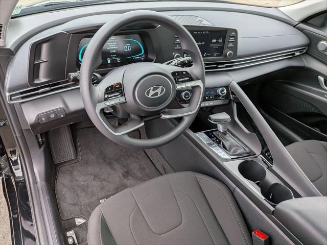 2026 Hyundai Elantra Hybrid Blue