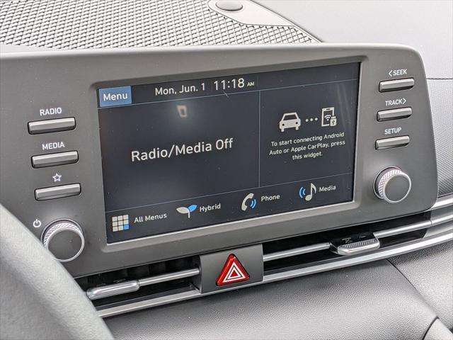 2026 Hyundai Elantra Hybrid Blue