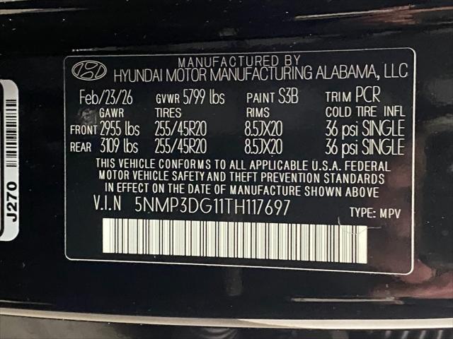 2026 Hyundai Santa Fe Hybrid Limited