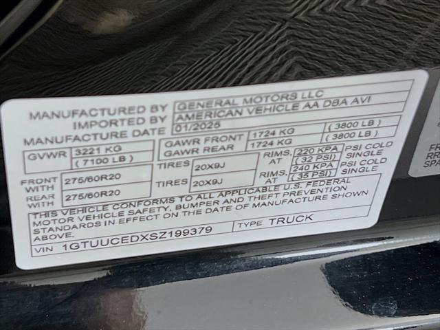 2025 GMC Sierra 1500 Crew Cab, Standard Bed, Elevation, 4WD