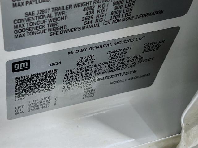 2024 Chevrolet Silverado 1500 4WD Crew Cab Short Bed High Country
