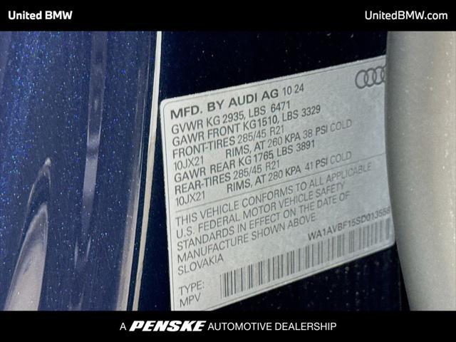 2025 Audi Q8 Premium 55 TFSI quattro