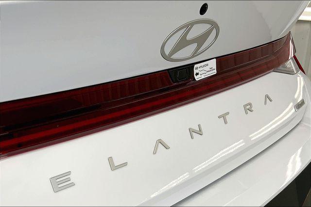 2025 Hyundai Elantra Hybrid Blue