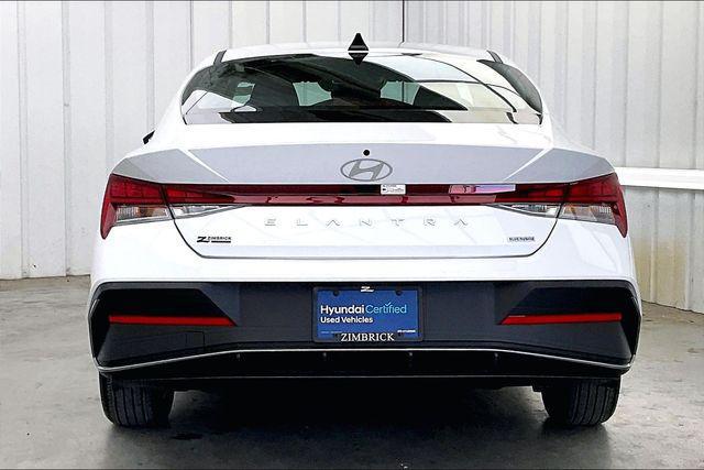 2025 Hyundai Elantra Hybrid Blue
