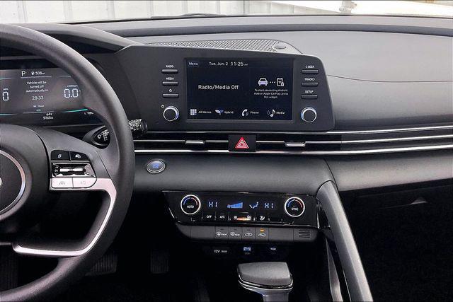 2025 Hyundai Elantra Hybrid Blue