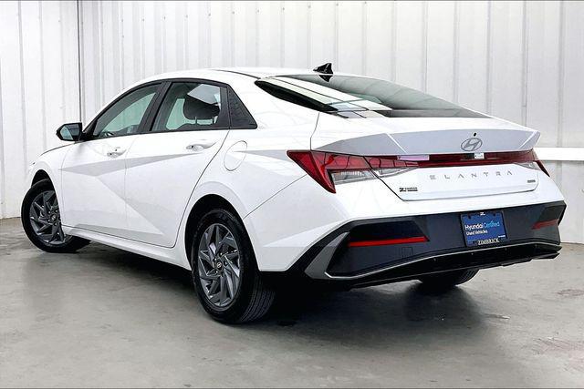 2025 Hyundai Elantra Hybrid Blue