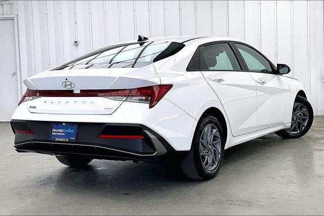2025 Hyundai Elantra Hybrid Blue