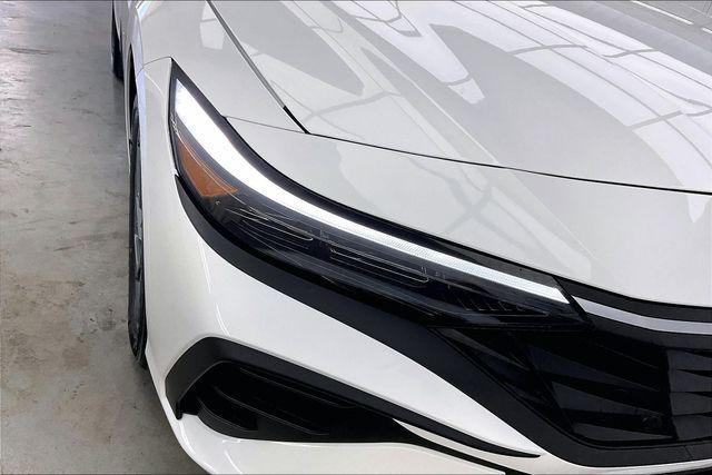 2025 Hyundai Elantra Hybrid Blue