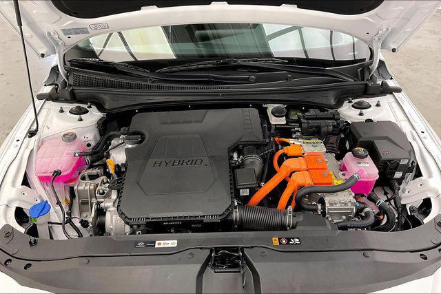 2025 Hyundai Elantra Hybrid Blue