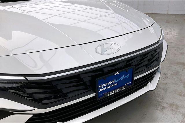 2025 Hyundai Elantra Hybrid Blue